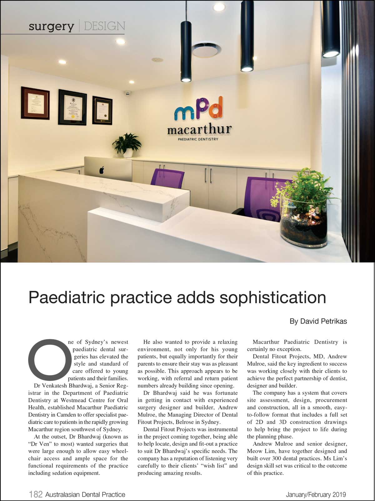 Case Study: Macarthur Paediatric Dentistry